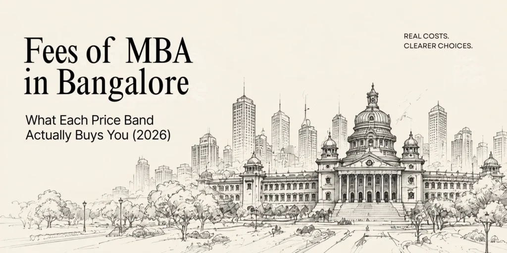Fees of MBA in Bangalore